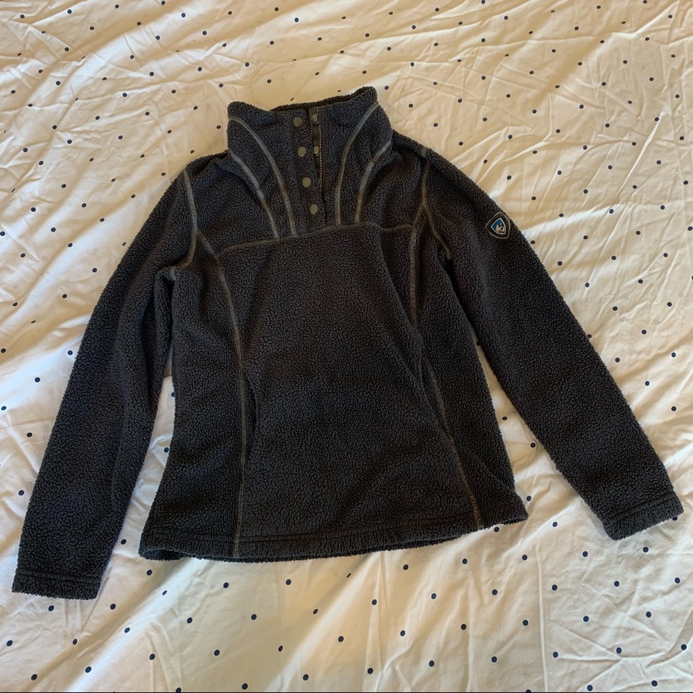 Kuhl button fleece pullover